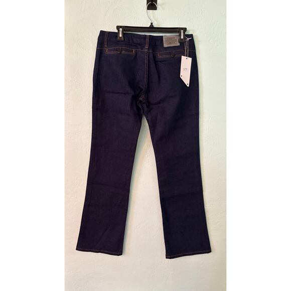 Exocet Women’s Size 13 Dark Wash Denim Jeans 32x32 - Picture 3 of 4